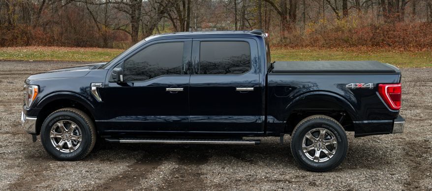 NOVISauto Ford F150 2014-2020 Laderaumabdeckung Plane zum Falten Trifold Trifecta Auflage auf Fahrzeugrand