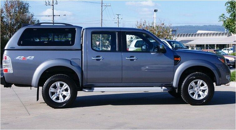 CARRBOY Hardtop SO-NFD Nissan Navara D40 Doppelkabine mit Klappfenstern getönt belastbare Dachreling