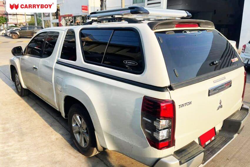 CARRYBOY Hardtop mit Schiebefenster 560-MNC Mitsubishi L200 Clubcab 2016+ Zentralverriegelung optional