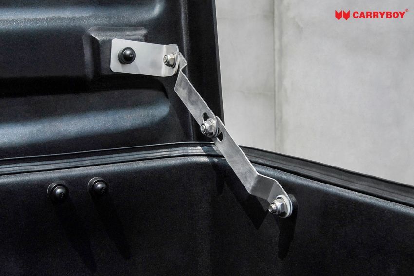 CARRYBOY seitliche XXL Staubox Pickup Ladefläche Deckel stabiles Scharnier