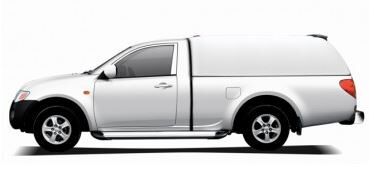 CARRYBOY Hardtop 560oS-FTL für Ford Ranger Singlecab ohne Seitenfenster geschlossene Seiten