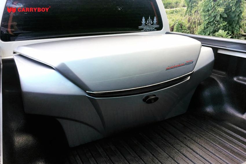 CARRYBOY Staubox Transportbox XXL Jumbo 735 Pickup Ladefläche sicher abschließbar Ladungssicherung
