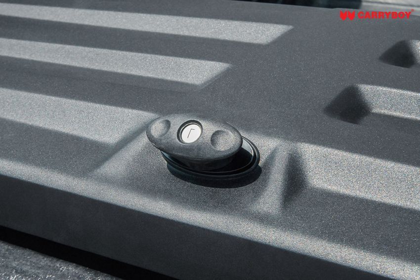 CARRYBOY seitliche XXL Staubox Pickup Ladefläche Deckel sicher abschließbares Schloss