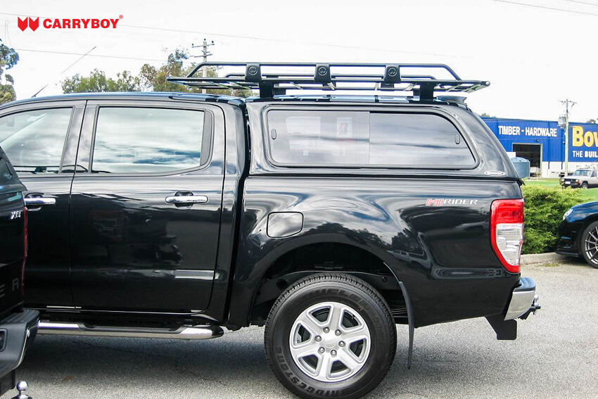 CARRYBOY Dachlastträger 763 Aufbau auf Hardtop mit passenden Haltern