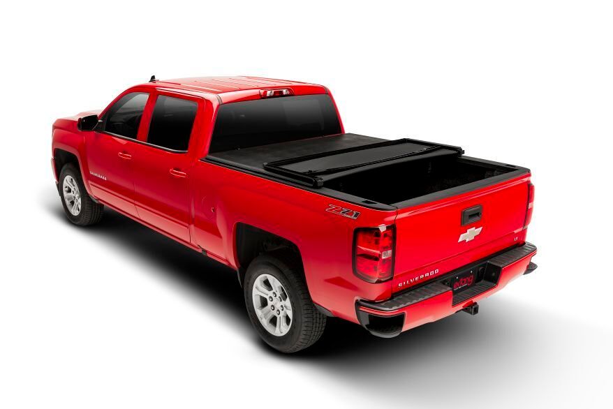 Chevrolet Silverado / GMC Sierra Flachabdeckung Plane zum Falten TRIFECTA schneller Aufbau 2019+