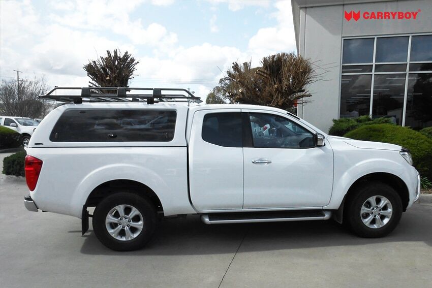 CARRYBOY Hardtop mit Klappfenwster Mitsubishi L200 Clubcab Extrakabine 2016+ inklusive belastbarer Dachreling