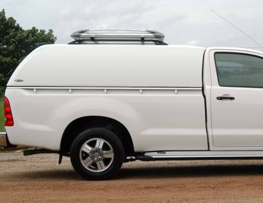 CARRYBOY Hardtop ohne Seitenfenster geschlossene Seiten Ford Ranger Singlecab Einzelkabine 2002-2011