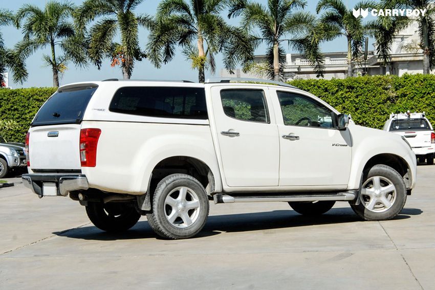 CARRYBOY Hardtop sportliches Design S6-IRD Isuzu D-Max Doppelkabine 2012-2016 durchgehendes Ausstellfenster