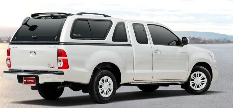 CARRYBOY Hardtop 560-IRC Isuzu D-Max Spacecab 2016-2020 Hardtop Dachreling 80kg Belastbar
