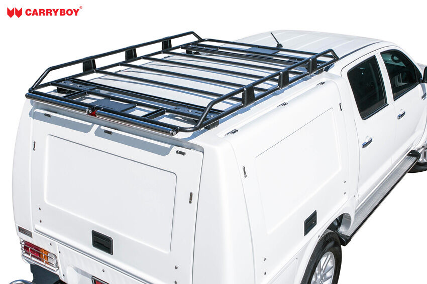 CARRYBOY Dachlastträger für Hardtop oder Kofferaufbau Dachträger Gesamtbild auf Hardtop Einzelkabine