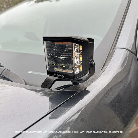 Lichtersockel für Motorhaube Toyota Hilux einfacher Einbau