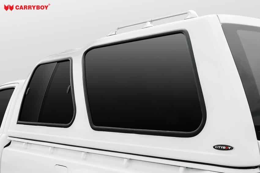 Carryboy Hardtop Modell 840-FL für Ford Ranger Einzelkabine mit Schiebefenster