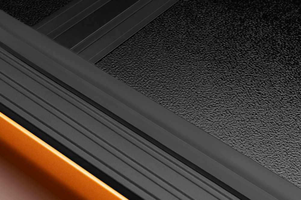 Laderaumabdeckung Flex edel verarbeitet und glatter seitlicher Abschluss