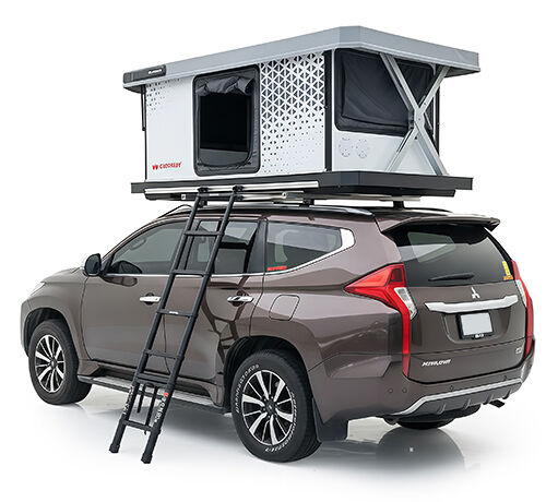 Dachzelt, SUV, Hartschale, aufklappbar