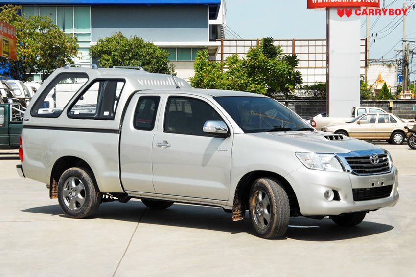 CARRYBOY Hardtop Überhoch Toyota Hilux Vigo Extrakabine 2005-2015 Lackierung in Wagenfarbe CARRYBOY Hardtop Überhoch Toyota Hilux Vigo Extrakabine 2005-2015 Lackierung in Wagenfarbe