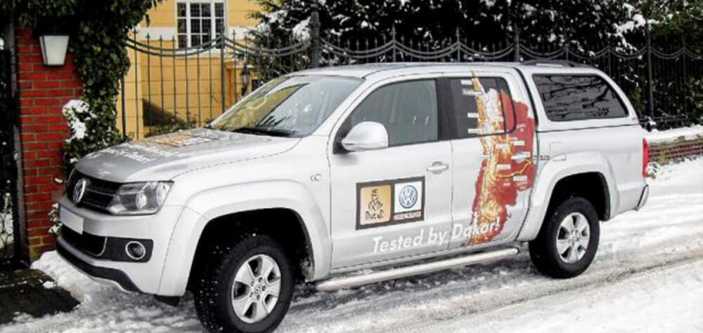 CARRYBOY Hardtop 560 mit seitlichen Schiebefenster für VW Amarok Doppelkabine Ersatzteile