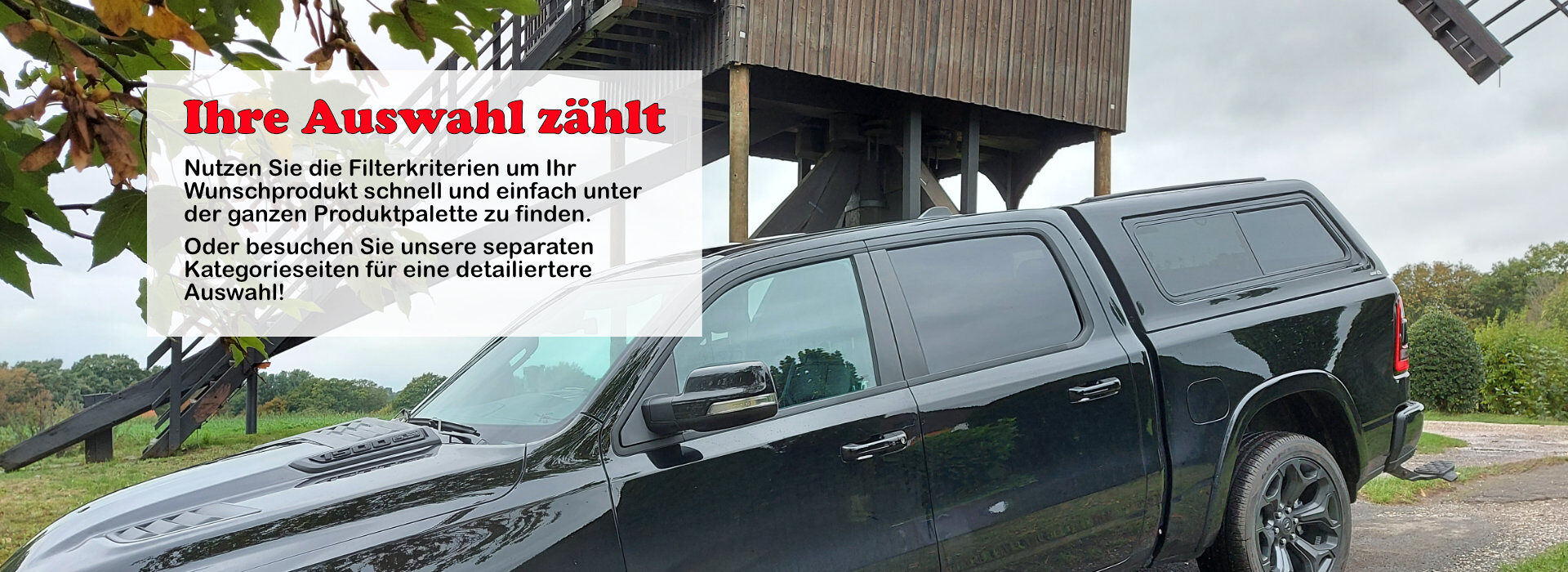 NOVISauto Hardtops für Dodge RAM Ford F150 Toyota Tundra 2