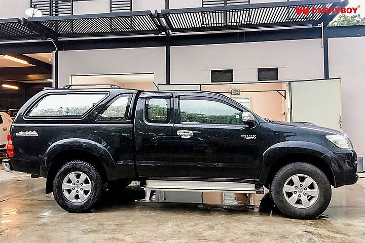 CARRYBOY Hardtop mit Schiebefenster Toyota Hilux Vigo Extrakabine 2005-2015 Qualität und Design