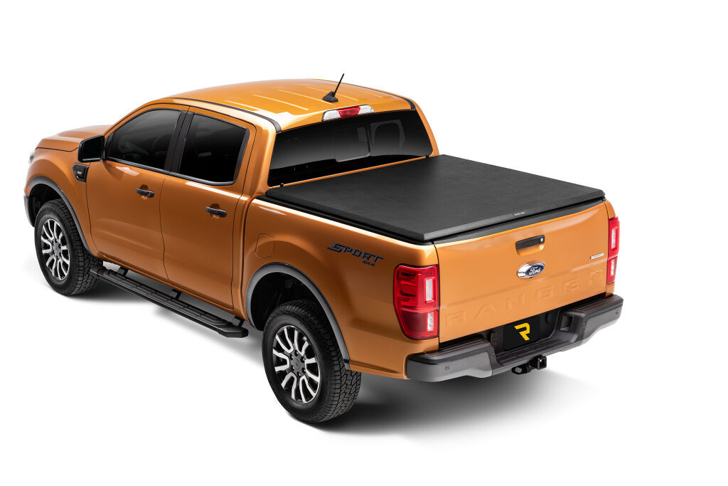 NOVISauto Laderaumabdeckung Plane zum Rollen TruXport auf Ford Ranger Doppelkabine 2023+ geschlossen