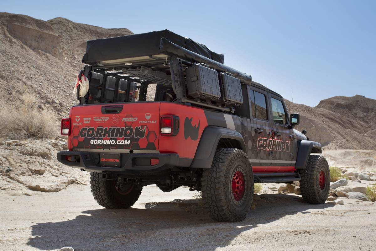 Pickup Ladeflächengestell Offroad Rack Camping Dachzelt