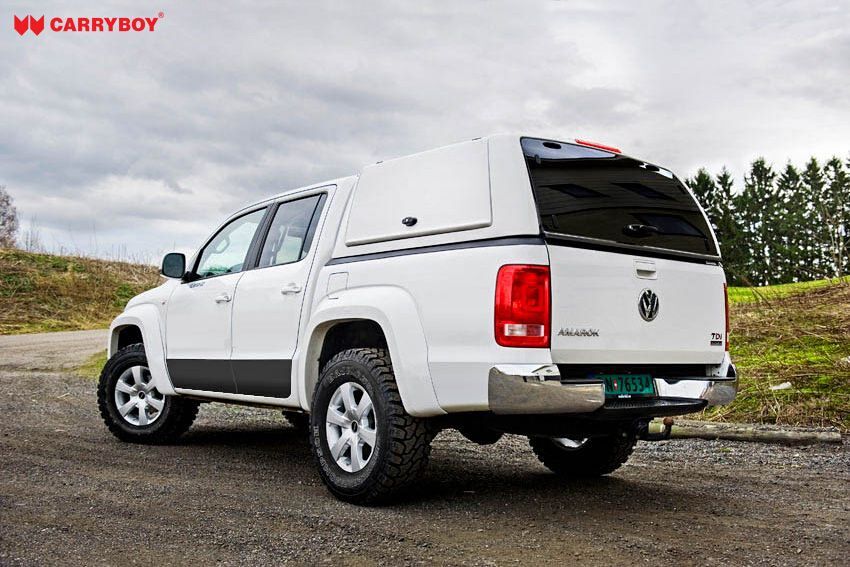 CARRYBOY Gewerbehardtop WM mit grossen Seitenklappen VW Amarok Doppelkabine WM-VWAD extrem stabil