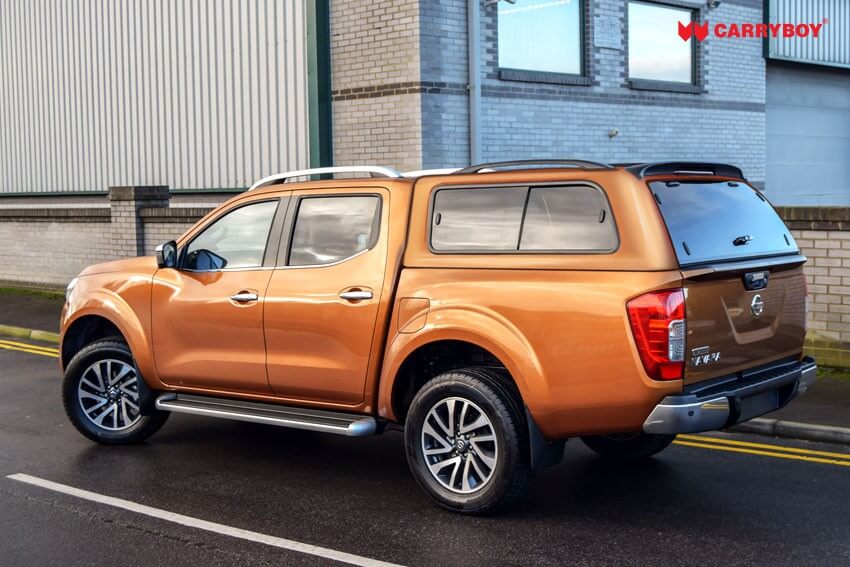 CARRYBOY Hardtop 560 für Renault Alaskan Doppelkabine Spoiler Dachreling Bremslicht