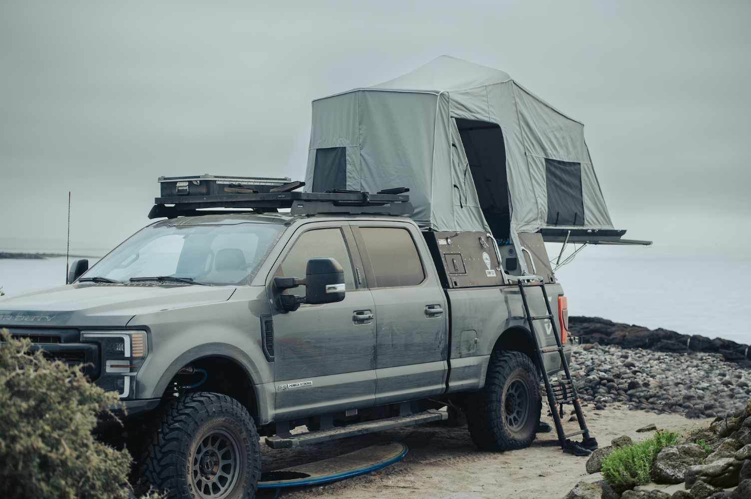 Camping Aufbau auf Pickup