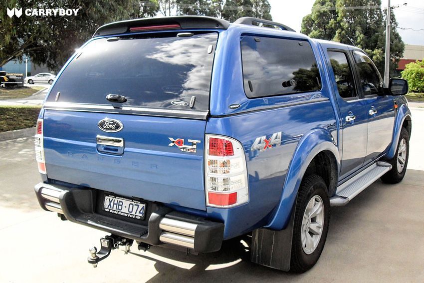 CARRYBOY Hardtop mit Klappfenstern Ford Ranger Doppelkabine 05-15 Zubehör Ersatzteile