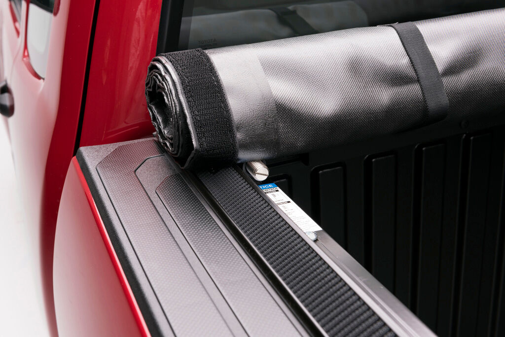 NOVISauto Roll-up cargo cover Lopro for Ford Ranger 2023+ double cab detail tension screw