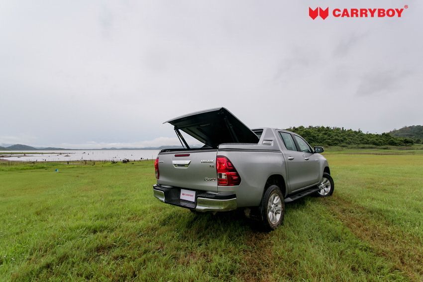 für Toyota Hilux 2015-2023 Gepäck Kofferraum Abdeckung Stoßdämpfer 2 t