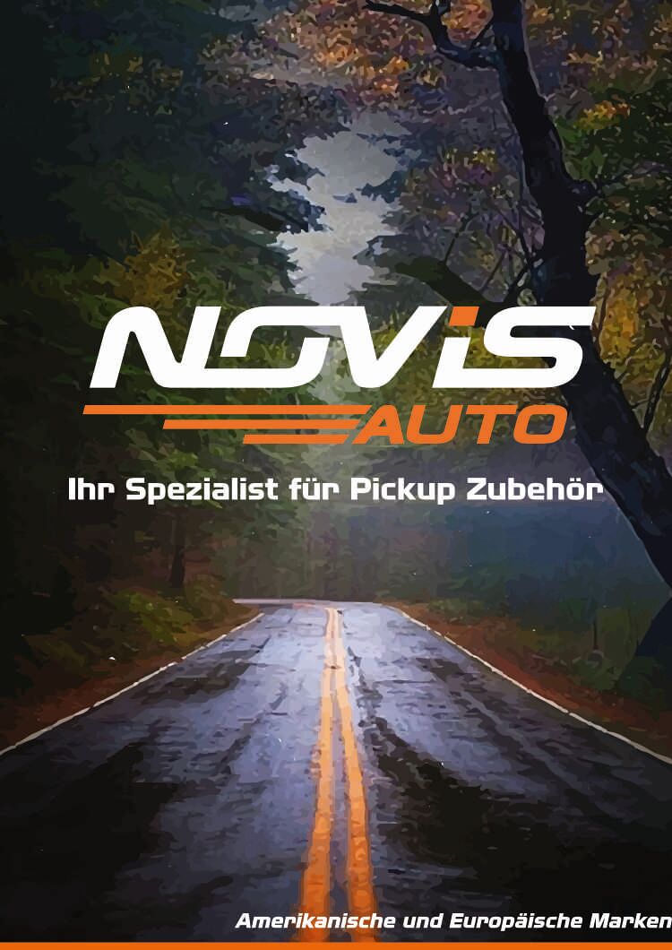 NOVISauto Pickup Laderaumabdeckung kompletter Katalog