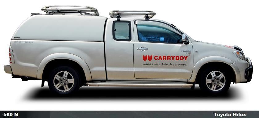 CARRYBOY Hardtop 560oS-TVL Hardtop ohne Seitenfenster