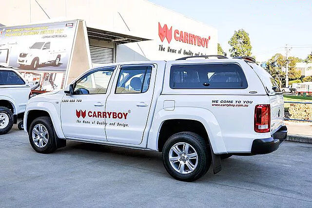 CARRYBOY VW Amarok Doppelkabine Hardtop mit Ausstellfenster sicher abschließbar