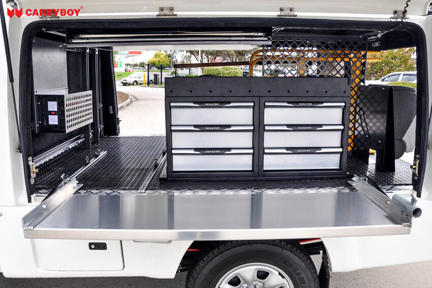 CARRYBOY Kofferaufbau CSV Zusatzausstattung Individuelle Anpassungen Ford Ranger Einzelkabine