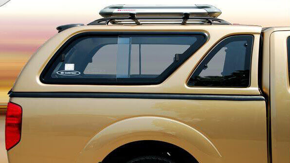 CARRYBOY Hardtop mit Schiebefenster Mitsubishi L200 Einzelkabine 2005-2015 Lackierung in Wagenfarbe