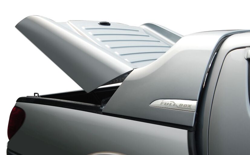 CARRYBOY Deckel mit Gasfedern und Überrollbügel lackiert Fullbox Tyoota Hilux Vigo Doppelkabine 2005-2015