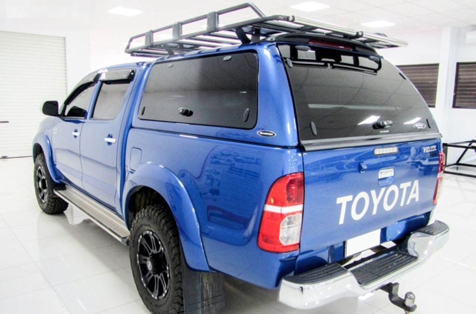 Toyota Hilux Double Cab 2016+ Hardtop with glass flaps | CARRY BOY