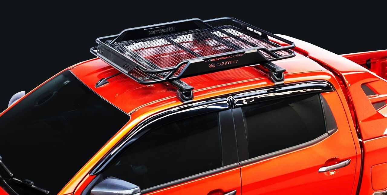 Hinten Kofferraumschutz Gepäck Leiste für Ford Ranger 2015-2023